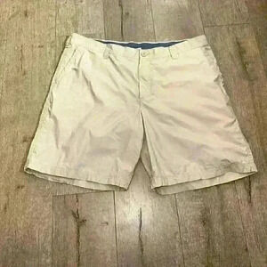 Men's Columbia Sportswear Khaki Outdoor Casual Shorts Size 42W/10L